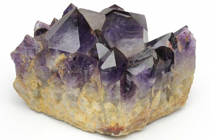 Deep Purple Amethyst Crystal Cluster - Congo #223273